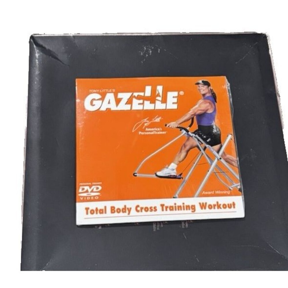 Tony Little's Gazelle: Total Body Cross Training Workout DVD VIDEO HEALTH SEALED
